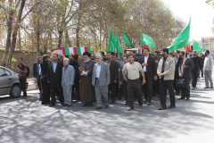 تشییع چهار شهید گمنام در دانشگاه 8