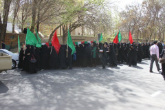 تشییع چهار شهید گمنام در دانشگاه 10