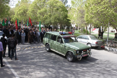 تشییع چهار شهید گمنام در دانشگاه 11