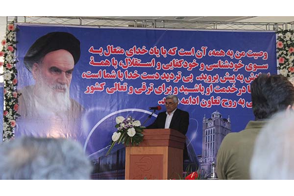 افتتاح فاز یک خط متروی تبریز توسط دکتر محمد فرهادی به عنوان نماینده هیات دولت